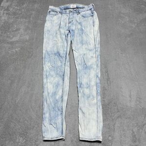 Hudson Nico Midrise Super Skinny Jeans Womens‎ 25 Acid Wash USA Made